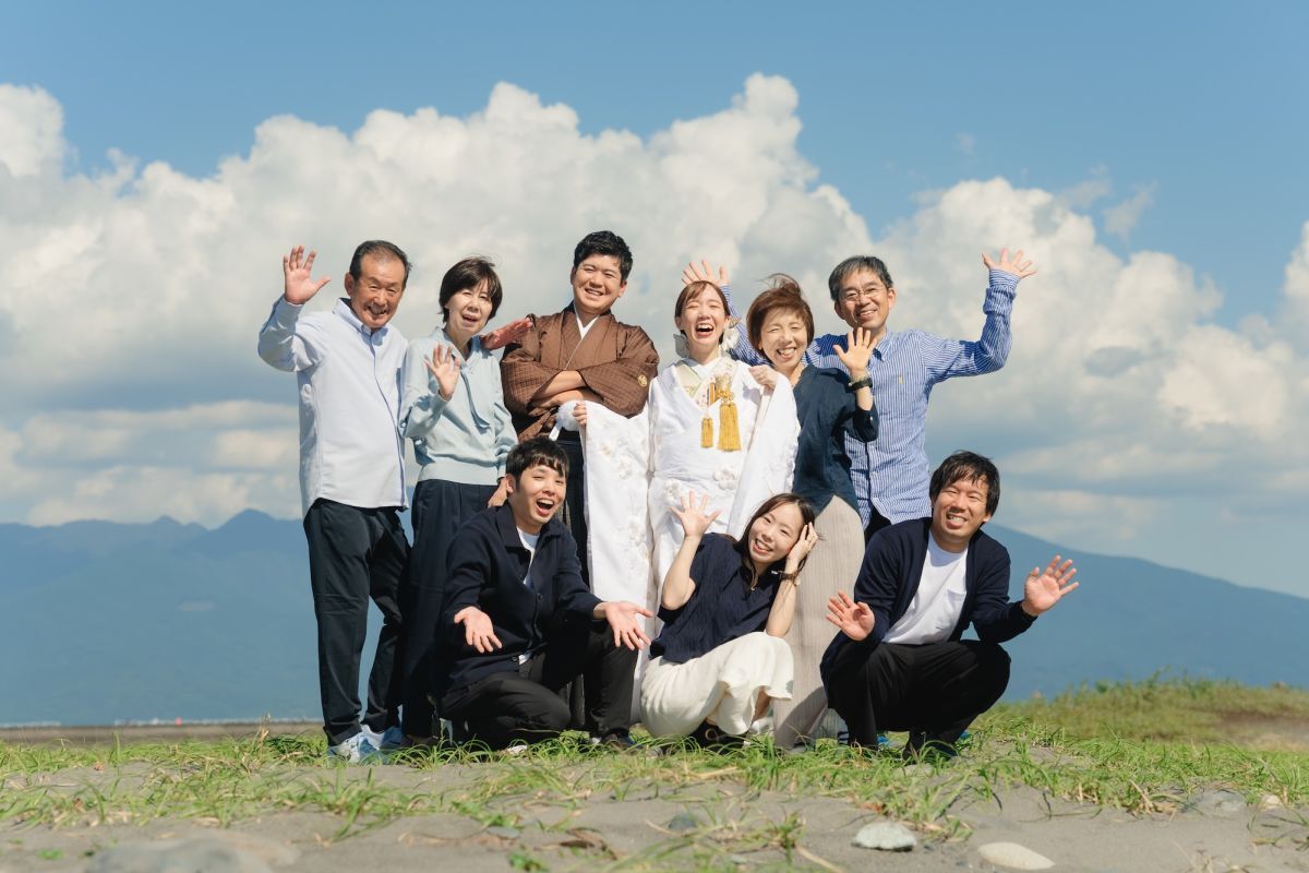 【家族・ペットと一緒に】和装ロケーション