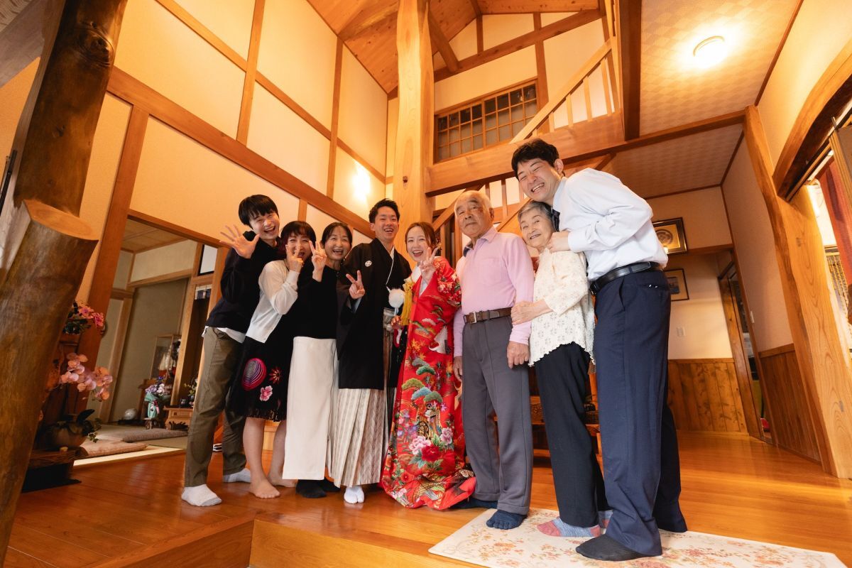 【家族・ペットと一緒に】和装ロケーション