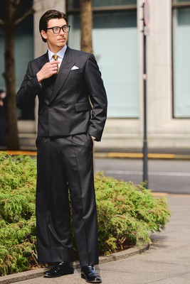 Oversized Double Short JK／ブラック