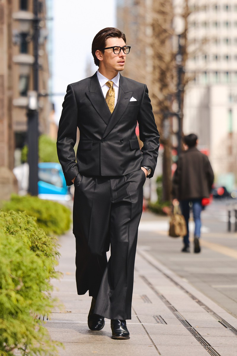 Oversized Double Short JK／ブラック