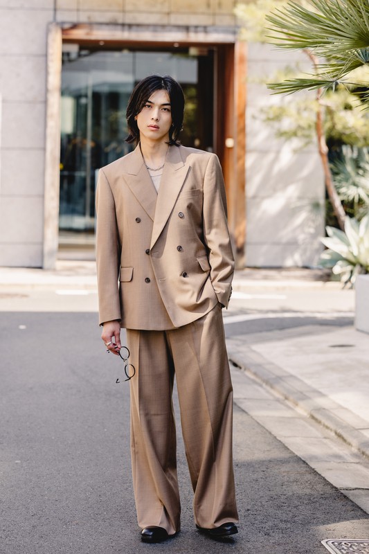 Oversized Double／ベージュ