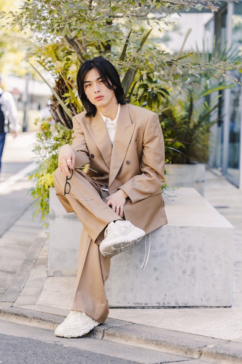 Oversized Double／ベージュ