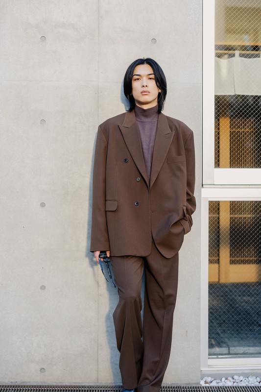 K Oversized Double／ブラウン