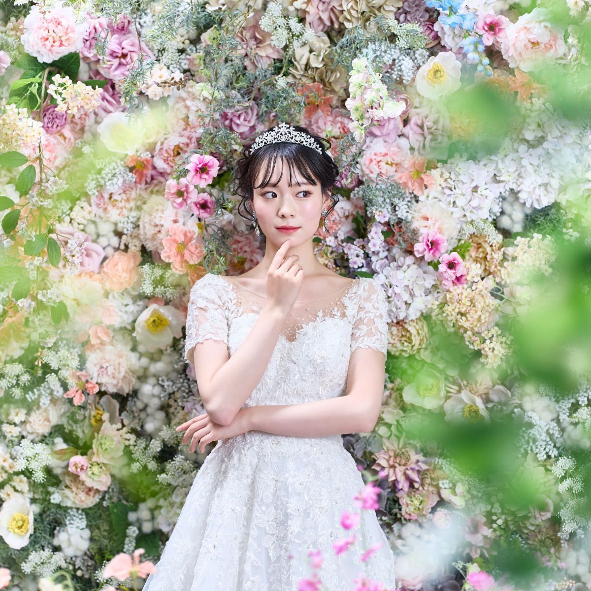 【ドレスにこだわりたい!】洋装2着スタジオ撮影プラン≪アルバム16P付き≫ドレス追加料金なし!