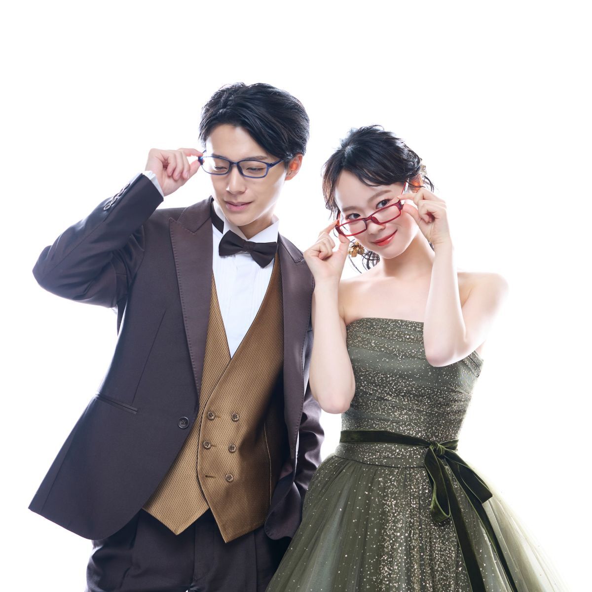 【ドレスにこだわりたい!】洋装2着スタジオ撮影プラン≪アルバム16P付き≫ドレス追加料金なし!