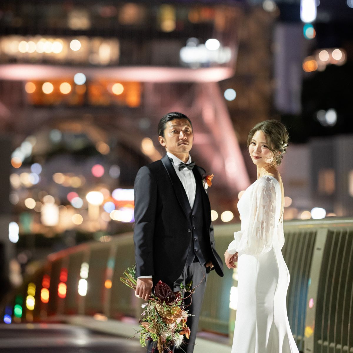 洋装1着！夜景に祝福される久屋大通公園ロケーション撮影プラン