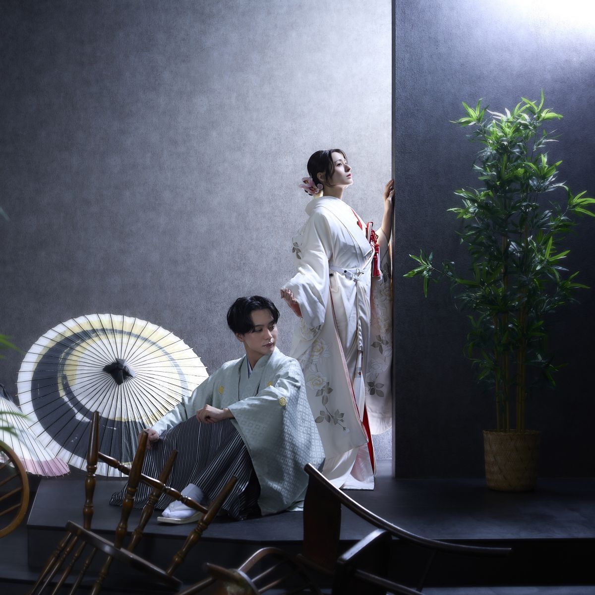【こだわり花嫁へ】洋装1着＆和装1着のスタジオ撮影プラン≪アルバム10P付き≫