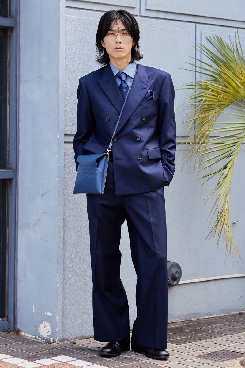 Oversized Double/ネイビー