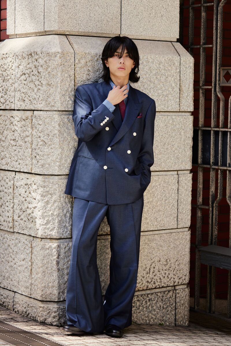 Oversized Double/シャインネイビー