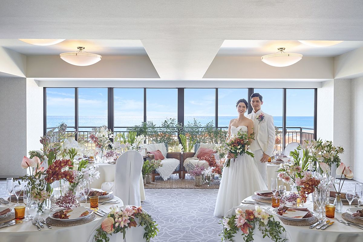 小さな結婚式 沖縄サザンビーチ店（シーシェルブルー）