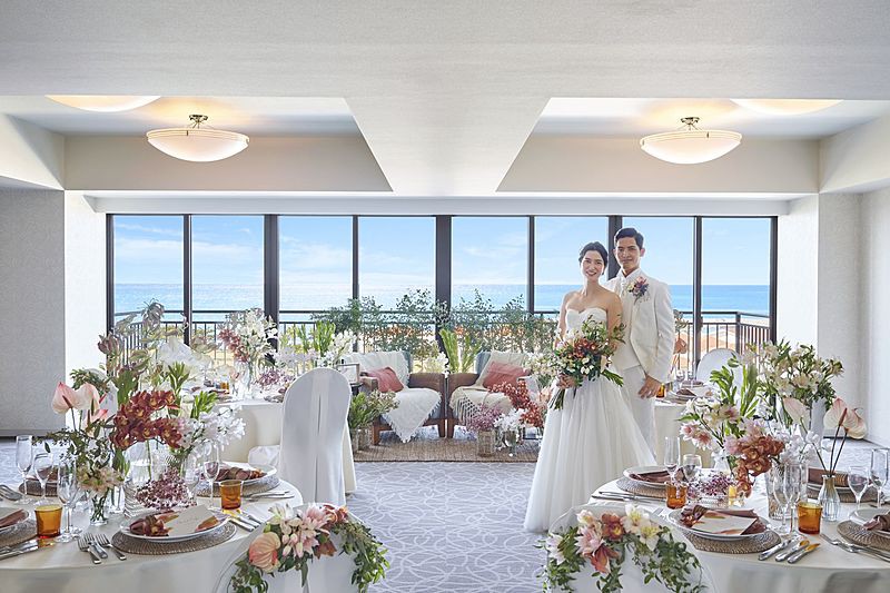 小さな結婚式 沖縄サザンビーチ店（シーシェルブルー）