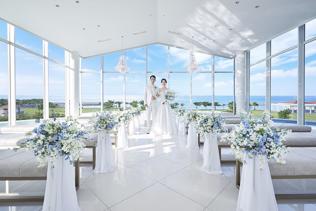 小さな結婚式 沖縄サザンビーチ店（シーシェルブルー）