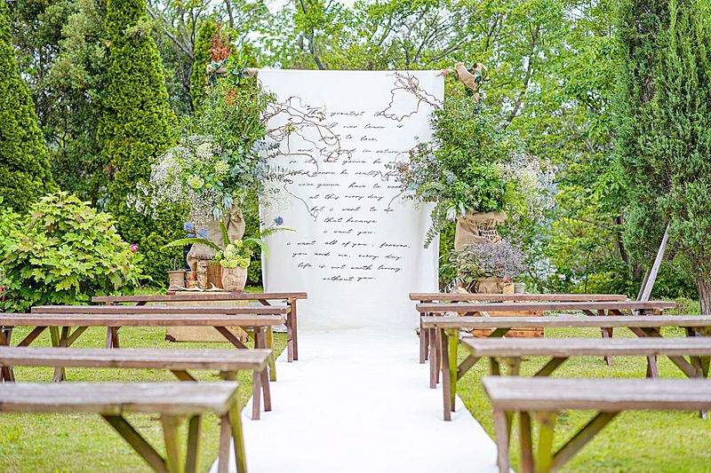 ガーデンウェディング風舎