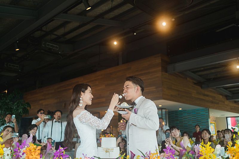 チャタンハーバー ブルワリー＆レストラン（CHATAN HARBOR BREWERY & RESTAURANT）／SALLY WEDDING DESIGN