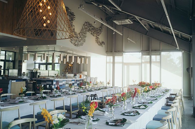 シーフードハウスピア54／SALLY WEDDING DESIGN