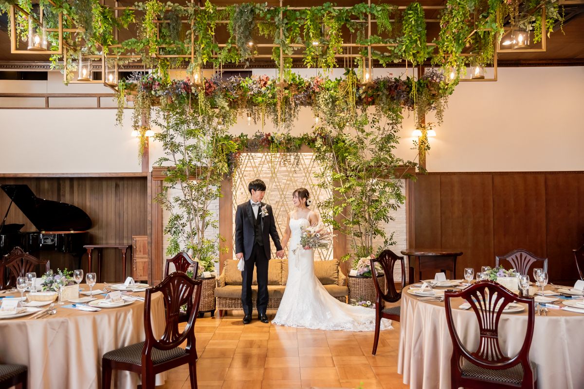 岐阜の緑溢れる1日1組貸切邸宅でナチュラル×アットホームな結婚式が